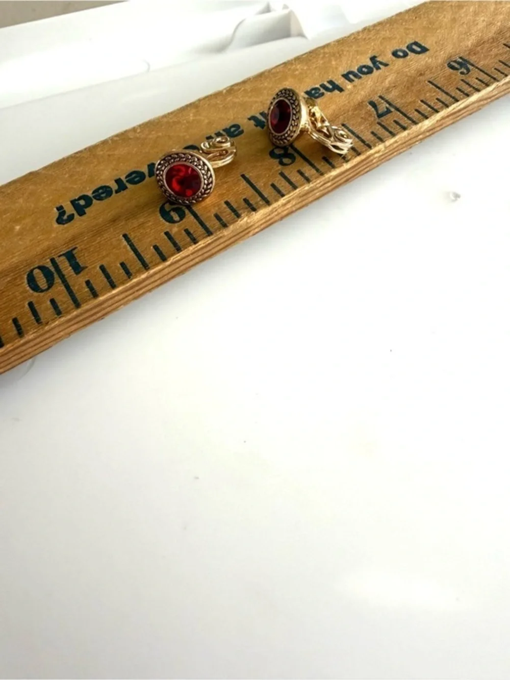 Vintage TJG Clip On Earrings